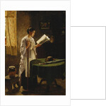 The Morning Paper, 1869 by Haynes King