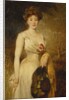 Portrait of a Lady in a White Dress, 1909 by George Elgar Hicks