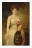 Portrait of a Lady in a White Dress, 1909 by George Elgar Hicks