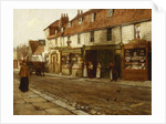 Eltham High Street- 1892 by George Elgar Hicks