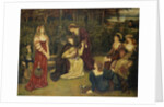Fiammetta Singing, 1879 by Marie Spartali Stillman