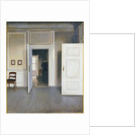 Woman in an Interior, Strandgrade 30, 1901 by Vilhelm Hammershoi