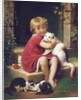 Her Favourite Pet, 1867 by Leon Bazile Perrault