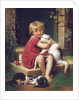 Her Favourite Pet, 1867 by Leon Bazile Perrault