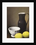 Bowl and Lemons, c.1930 by Felix Elie Tobeen