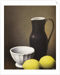 Bowl and Lemons, c.1930 by Felix Elie Tobeen