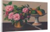 Still Life with Flowers and Fruit by Felix Elie Tobeen