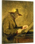 Portrait of Daumier by Jean Baptiste Camille Corot