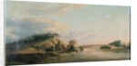 View of a bridge over the Schuylkill River, c.1815 by William Strickland