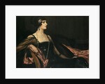 A Lady in Black: Portrait of Jean Ainsworth, Viscountess Massereene and Ferrard, 1917 by John Lavery