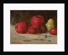 Still life, apples and pears, 1871 by Gustave Courbet
