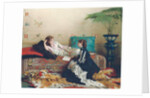 Idle Moments by Gustave Leonard de Jonghe