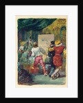 Moliere's 'Le Sicilien our l'Amour Peintre', Lemoisne, no.1357 by Eugene-Louis Lami