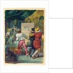 Moliere's 'Le Sicilien our l'Amour Peintre', Lemoisne, no.1357 by Eugene-Louis Lami