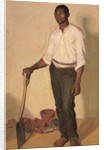Portrait of Negro Gardener, c.1905 by Harold Gilman