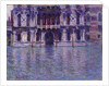 The Contarini Palace, 1908 by Claude Monet