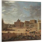 View of St. Peter's Square, Rome by Giovanni Paolo Pannini or Panini