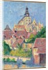 Gisors Cathedral, view from Fosse aux Tanneurs, 1897 by Maximilien Luce