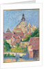 Gisors Cathedral, view from Fosse aux Tanneurs, 1897 by Maximilien Luce