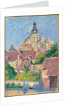 Gisors Cathedral, view from Fosse aux Tanneurs, 1897 by Maximilien Luce