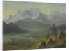 Mont Blanc by Albert Bierstadt