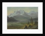 Mont Blanc by Albert Bierstadt
