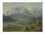 Mont Blanc by Albert Bierstadt