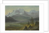 Mont Blanc by Albert Bierstadt