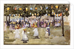 Central Park, New York City, July 4th by Maurice Brazil Prendergast