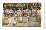 Central Park, New York City, July 4th by Maurice Brazil Prendergast