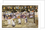 Central Park, New York City, July 4th by Maurice Brazil Prendergast