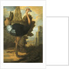 An Ostrich by Francis Barlow