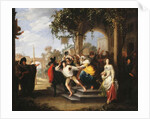 The Parable of the Prodigal Son - The Prodigal Son chased away by the Harlots by Hieronymus Janssens