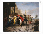 The Parable of the Prodigal Son - The Prodigal Son returning Home by Hieronymus Janssens