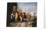 The Parable of the Prodigal Son - The Prodigal Son returning Home by Hieronymus Janssens