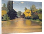 Bois de Boulogne, Las St. James, 1918 by Felix Edouard Vallotton