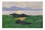 The Saleve and the Lake, 1900 by Felix Edouard Vallotton