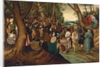 Saint John the Baptist Preaching to the Multitude by Pieter the Younger Brueghel