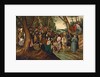 Saint John the Baptist Preaching to the Multitude by Pieter the Younger Brueghel