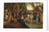 Saint John the Baptist Preaching to the Multitude by Pieter the Younger Brueghel