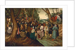 Saint John the Baptist Preaching to the Multitude by Pieter the Younger Brueghel