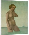 Nude with a Frigate, 1916 by Felix Edouard Vallotton