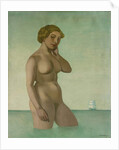 Nude with a Frigate, 1916 by Felix Edouard Vallotton