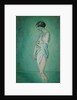 Bather in profile, effect of green and pink, 1918 by Felix Edouard Vallotton