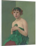 The Green Ribbon, 1911 by Felix Edouard Vallotton