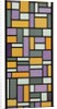 Stained-Glass Composition VIII, 1918-1919 by Theo van Doesburg