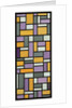 Stained-Glass Composition VIII, 1918-1919 by Theo van Doesburg