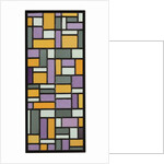 Stained-Glass Composition VIII, 1918-1919 by Theo van Doesburg