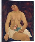 Nude with Tulips, 1927 by Christopher Wood