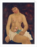Nude with Tulips, 1927 by Christopher Wood